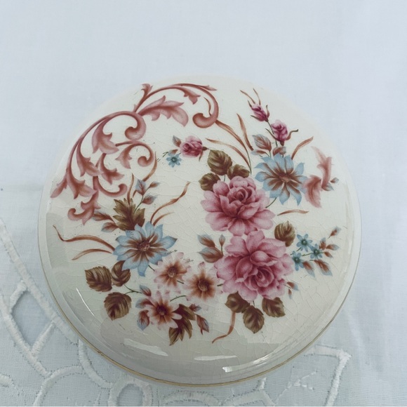 Crown Devon trinket box - Picture 3 of 11